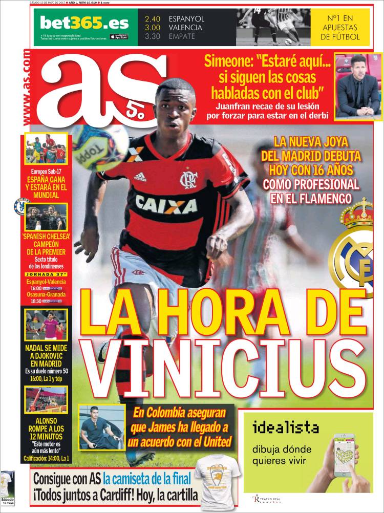 As Portada Vinicius 13.05.17