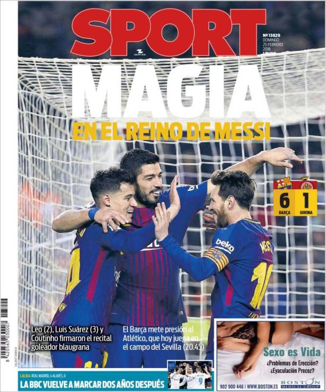 Sport Portada Magia 25.02.18