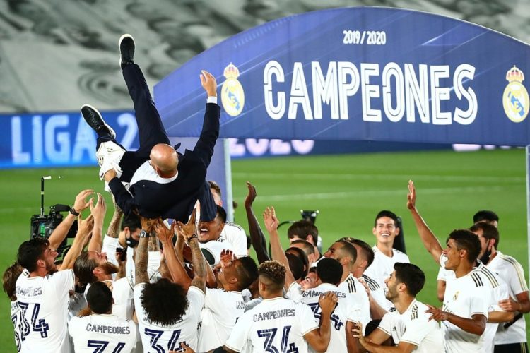 El Real Madrid campeón contra viento y marea