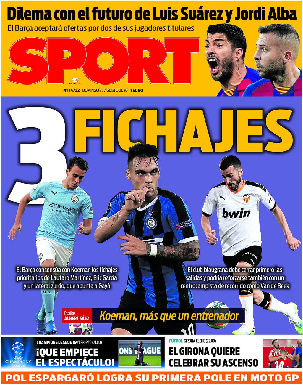 Portada Sport.