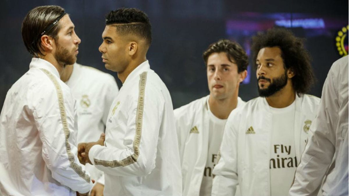 El Real Madrid en la trinchera