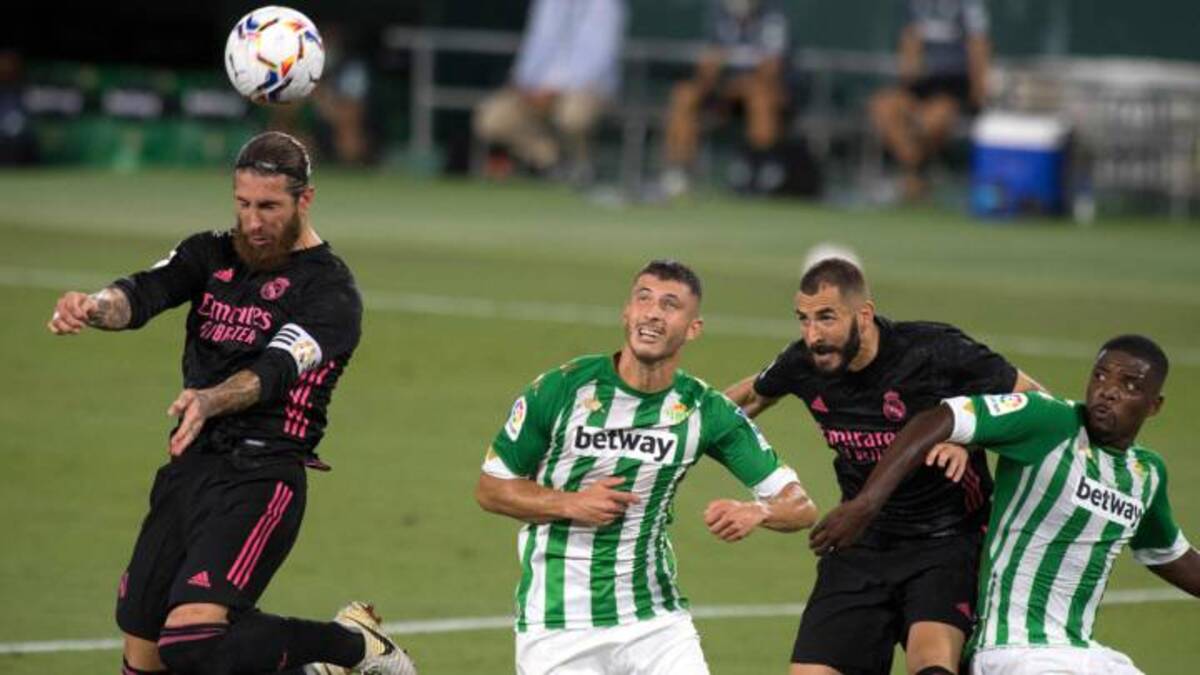 Las notas del Betis, 2- Real Madrid, 3
