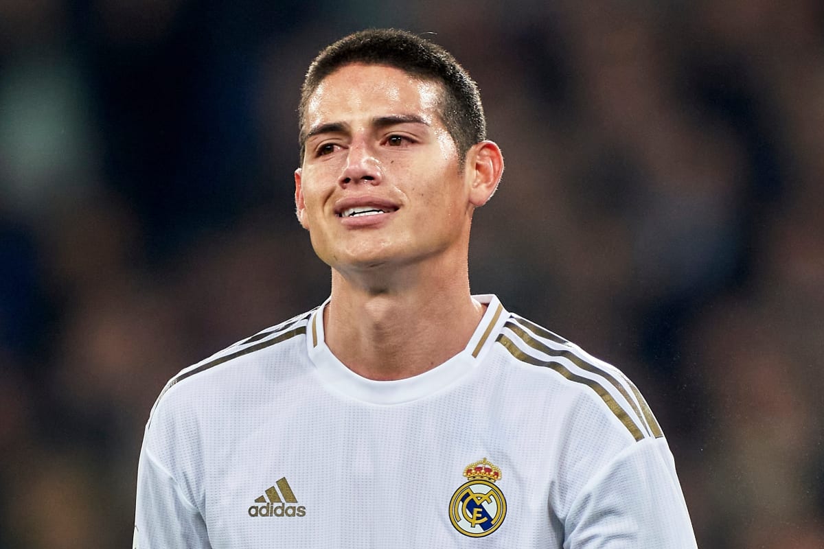 James Rodríguez y triunfar en el Real Madrid