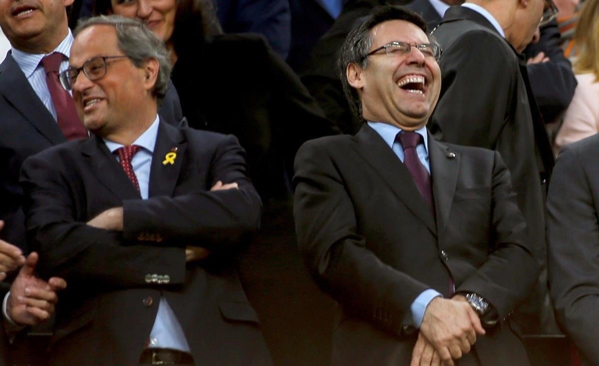 El Barcelona, con Torra