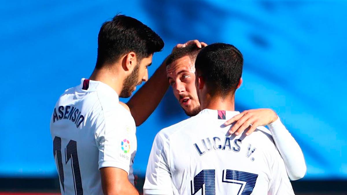 Real Madrid, 4 - Huesca, 1: Hazard decide