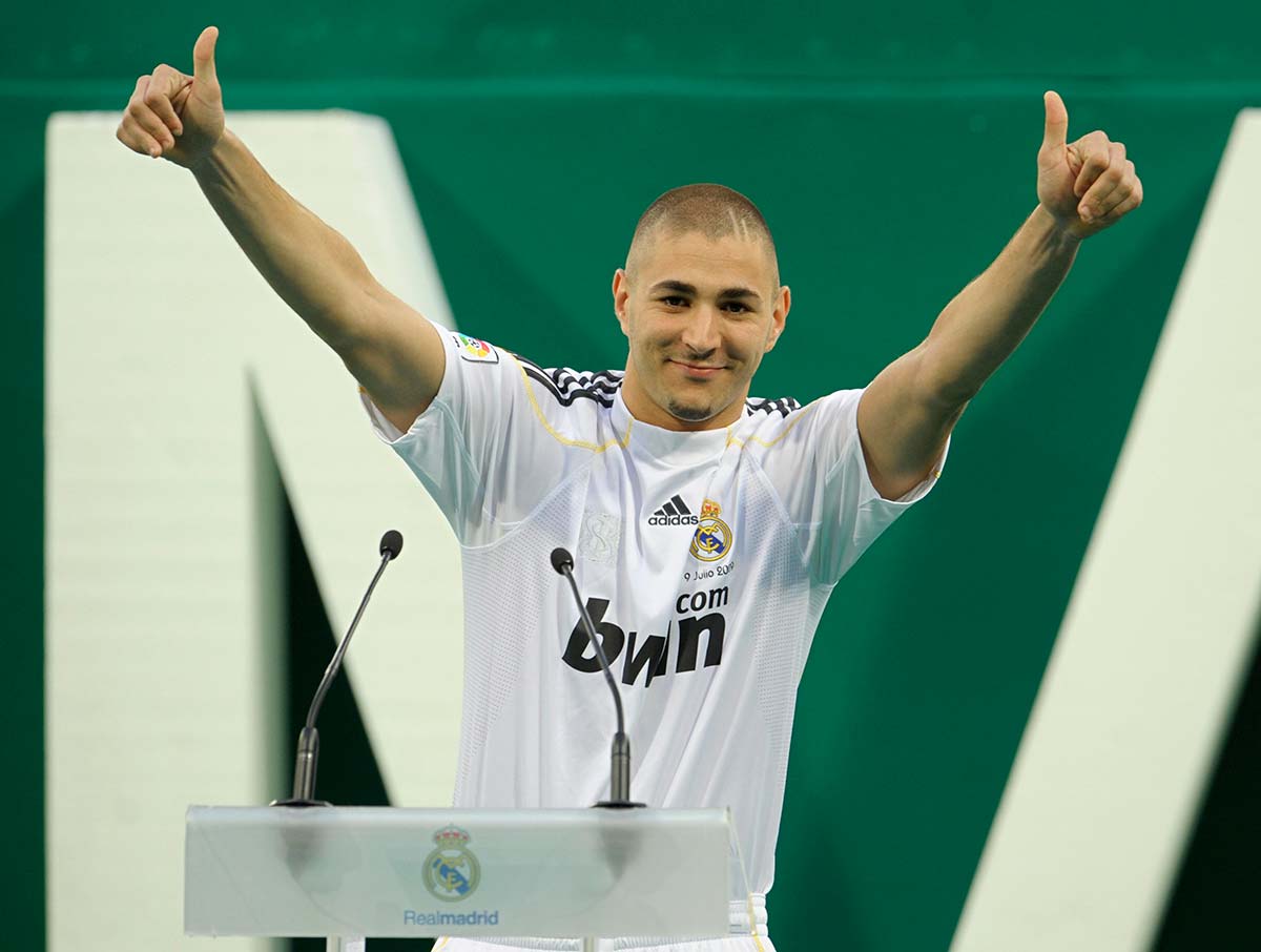 Benzema presentación Real Madrid
