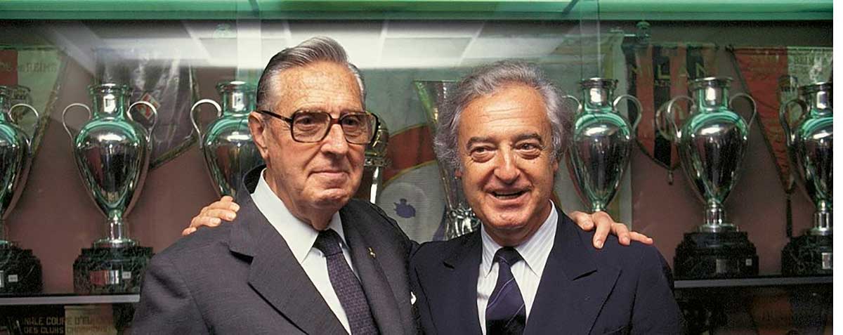 Ramón Mendoza, madridista por un balonazo