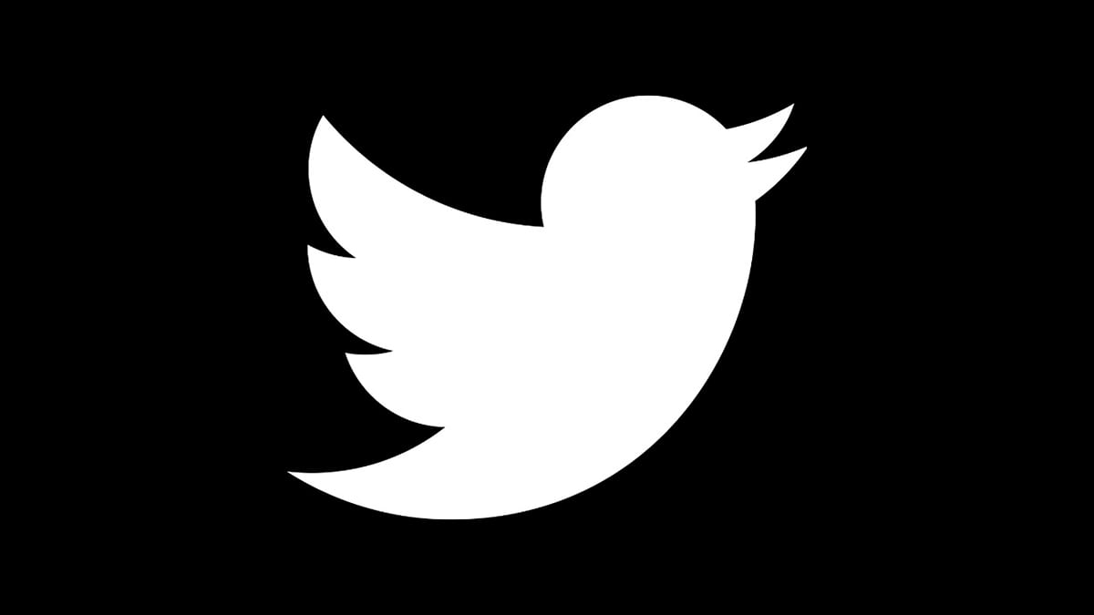 Logo Twitter Negro