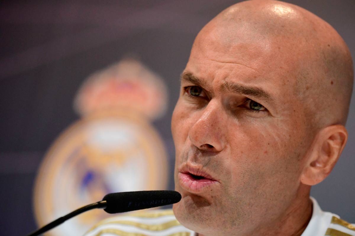 Las ruedas de prensa contra Zidane