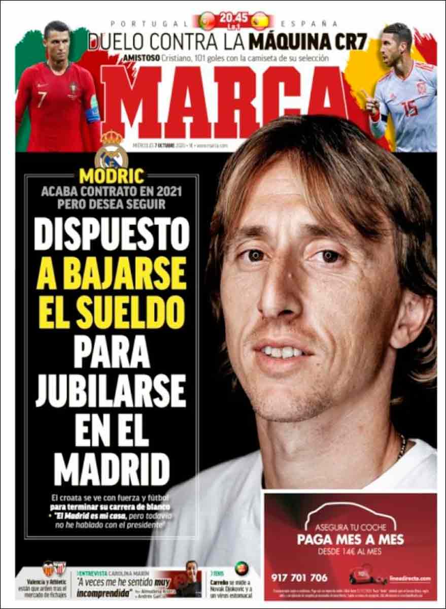 Portada Marca Modric renovación