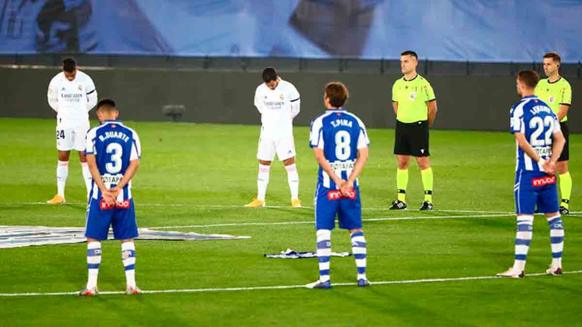 Adrián Cordero Vega en el Real Madrid - Alavés