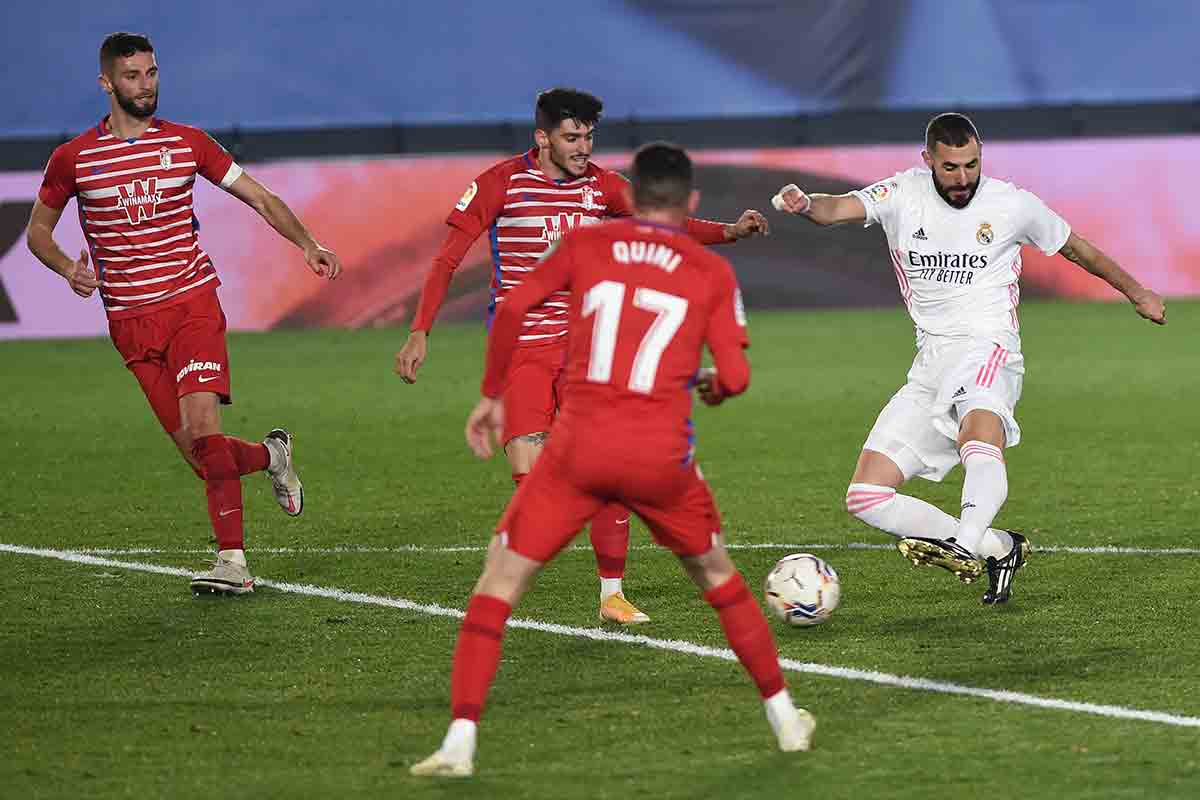 Las notas del Real Madrid, 2 - Granada, 0