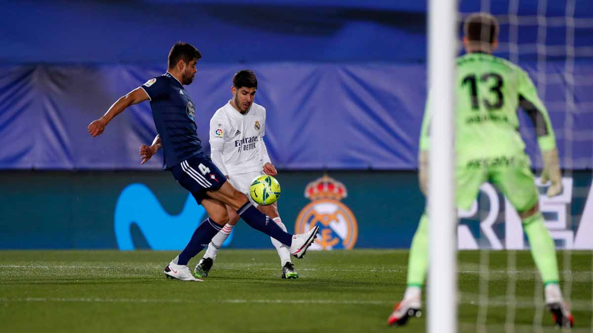 Real Madrid, 2 - Celta de Vigo, 0: Asensio luce