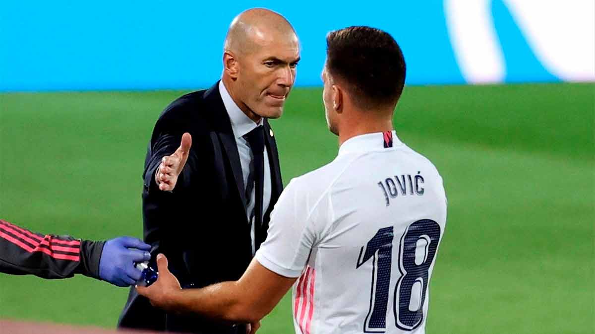 Zidane vs. Jovic: cumbre de lo inentendible