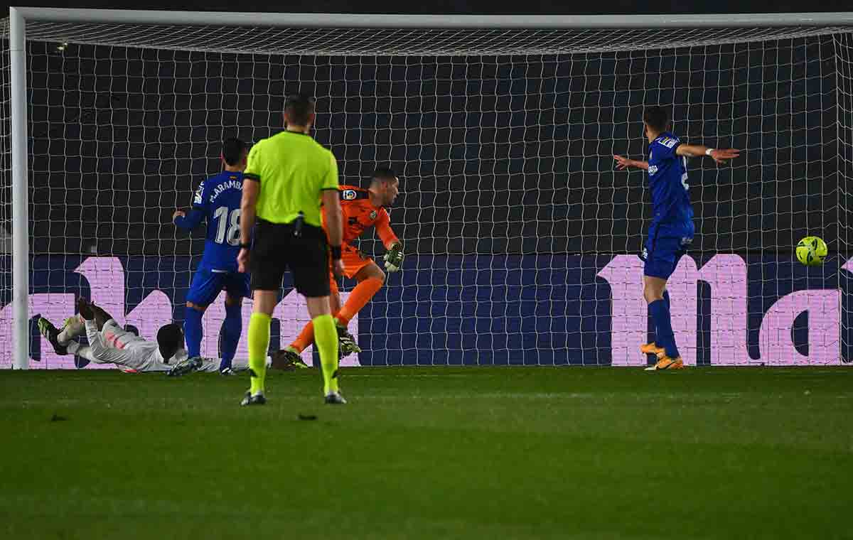 Alberola Rojas en el Real Madrid - Getafe