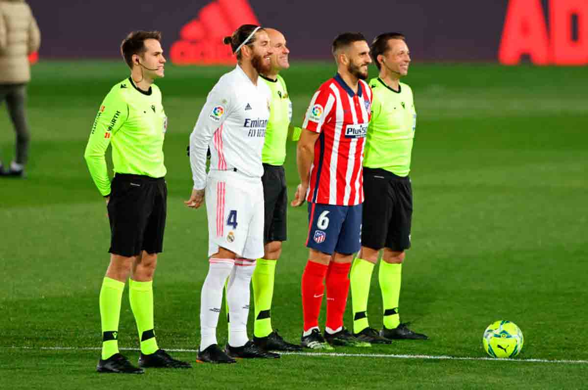 Plantilla del Real Madrid 2021 vs Plantilla Atlético de Madrid 2021