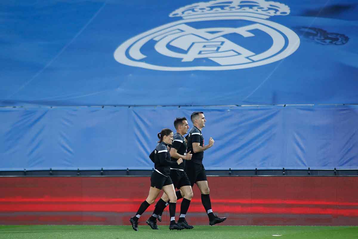 Estrada Fernández en el Real Madrid- Betis