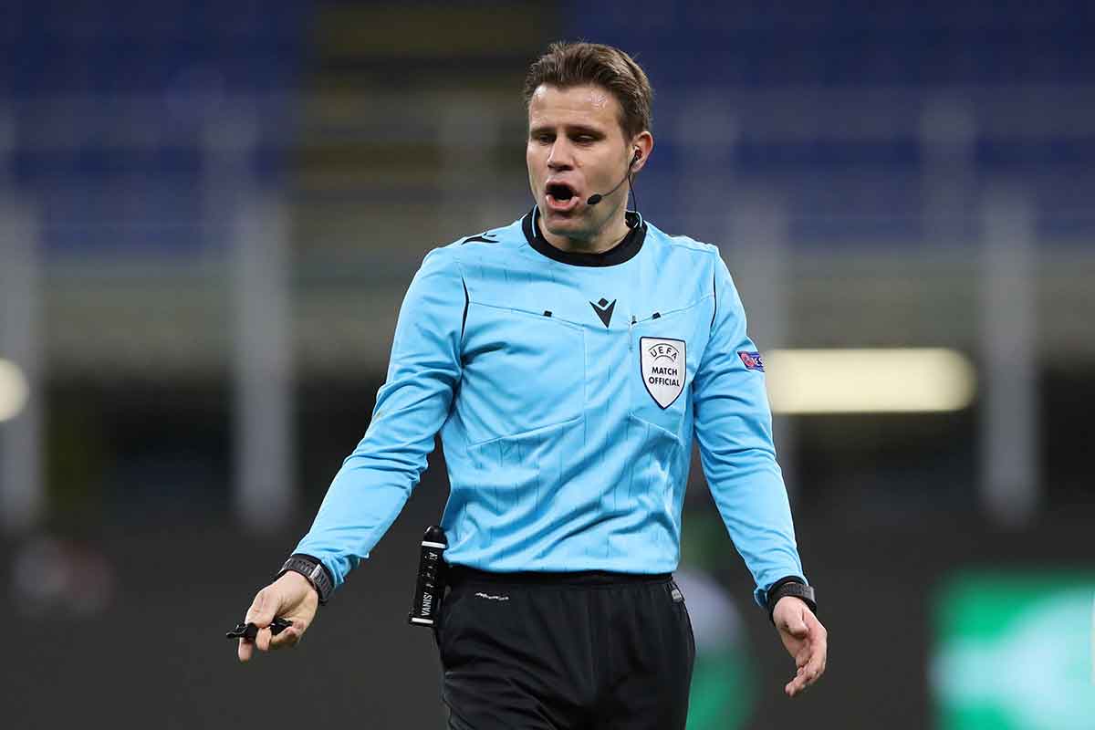 Felix Brych en el Real Madrid - Liverpool