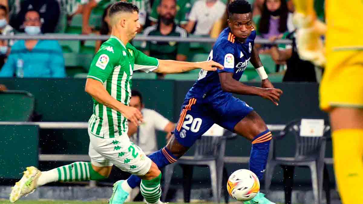 Betis 0-1 Real Madrid: Balones a Vinicius