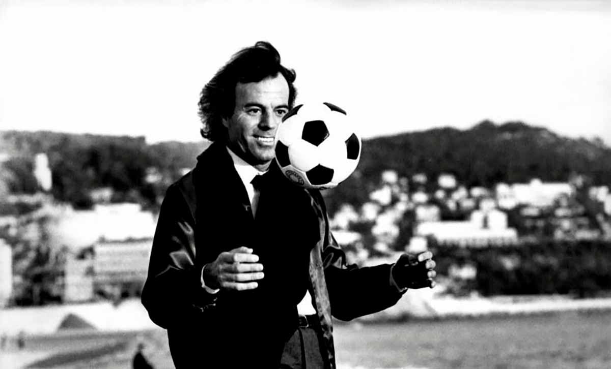 Julio Iglesias en el nuevo Bernabéu