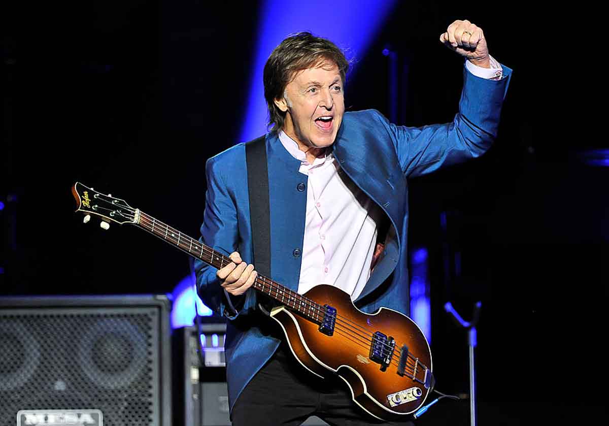 Paul McCartney en el nuevo Bernabéu