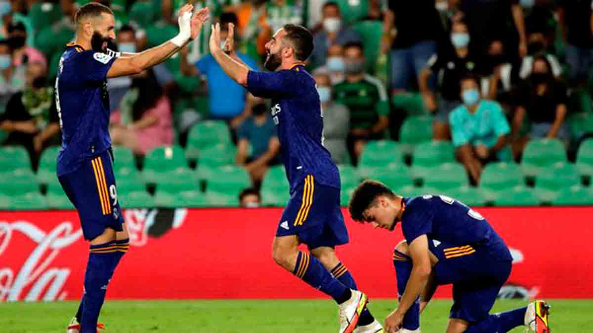 Las notas del Betis 0-1 Real Madrid