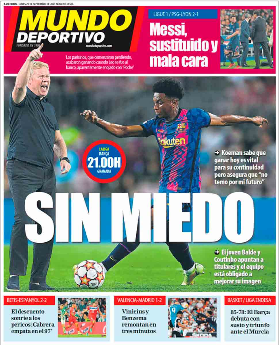 Portada Mundo Deportivo