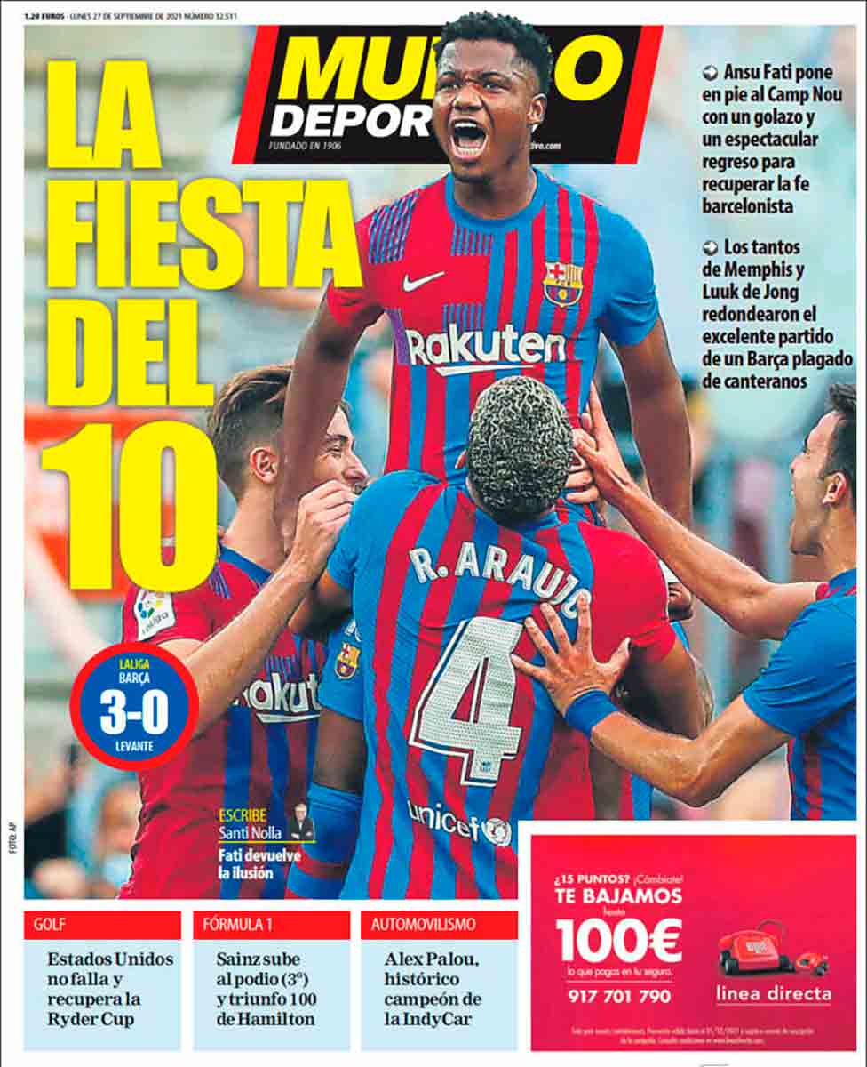 Portada Mundo Deportivo