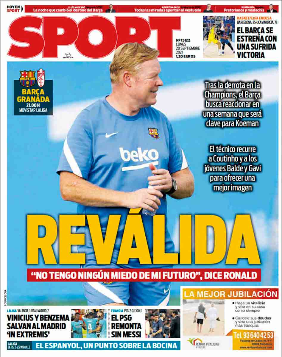 Portada Sport