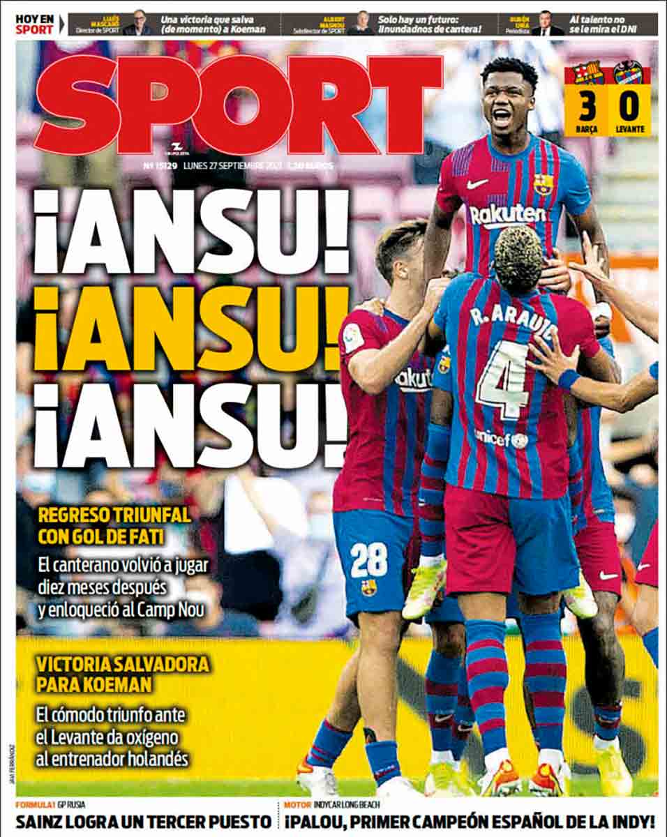Portada Sport