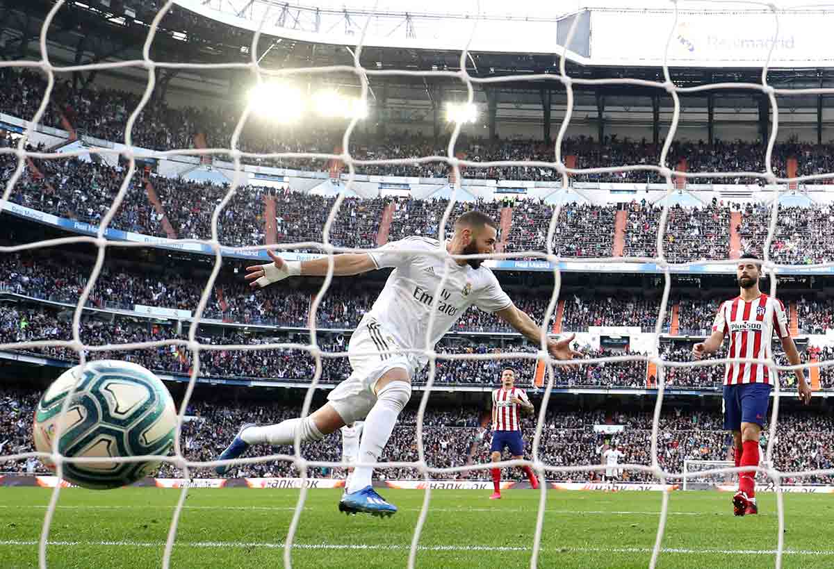 Benzema gol Atleti