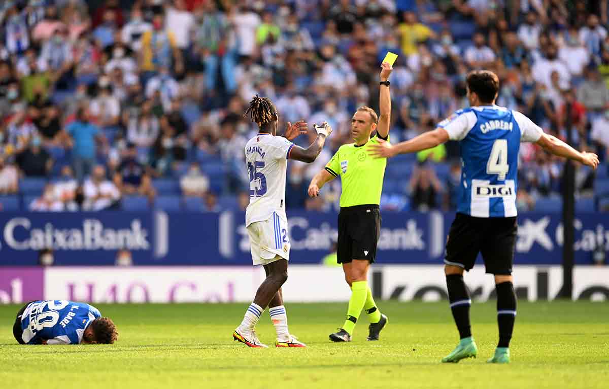 Cuadra Fernández en el Espanyol - Real Madrid