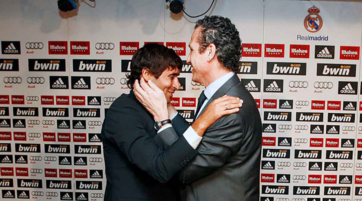 Raúl y Valdano
