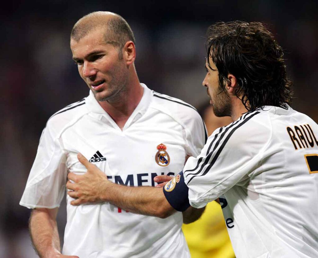 Zidane y Raúl
