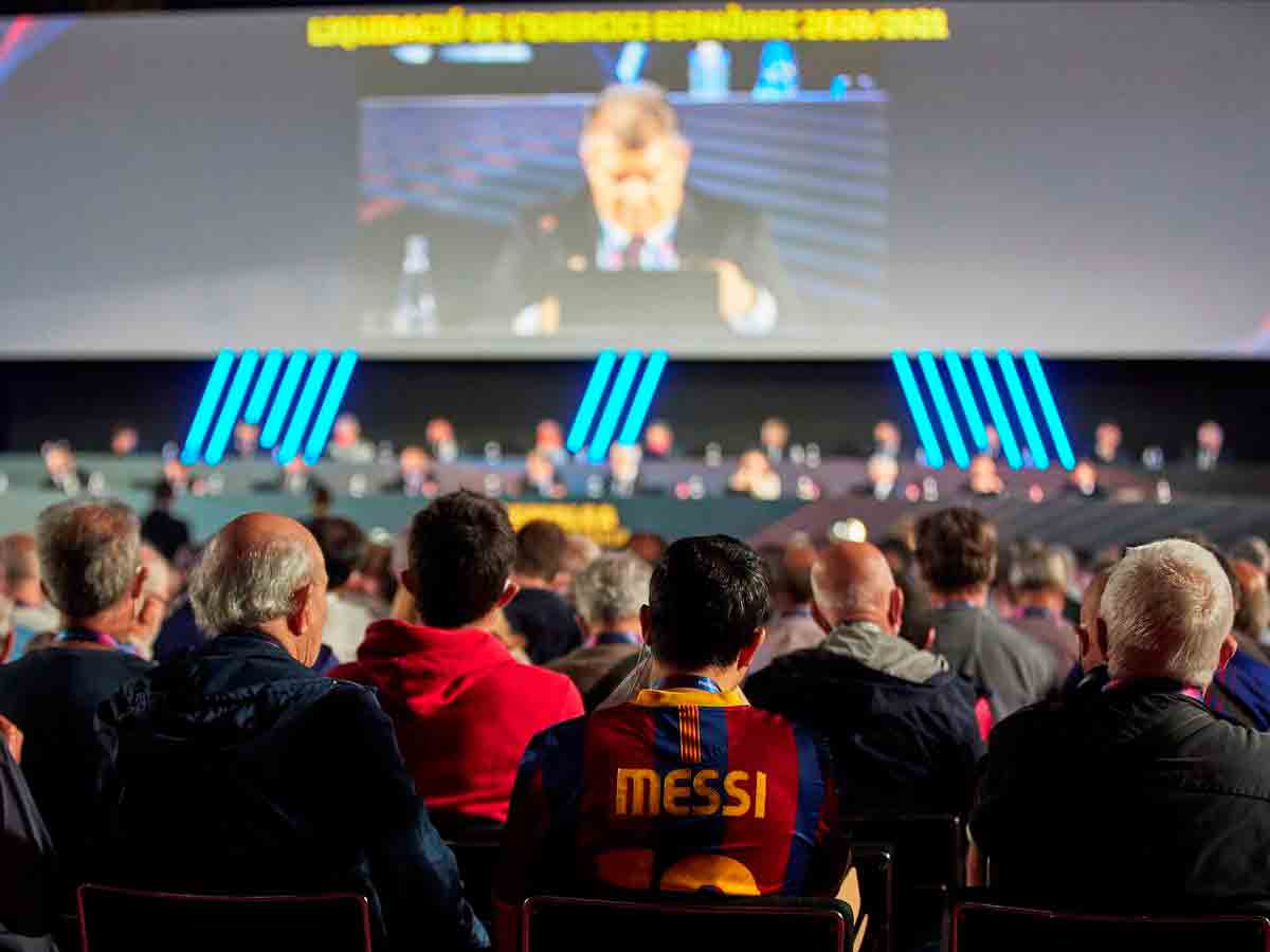 Asamblea Barcelona Messi