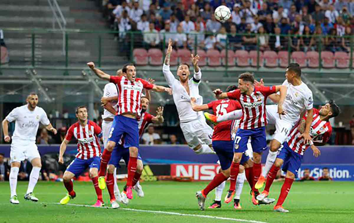 Penalti Ramos Milán