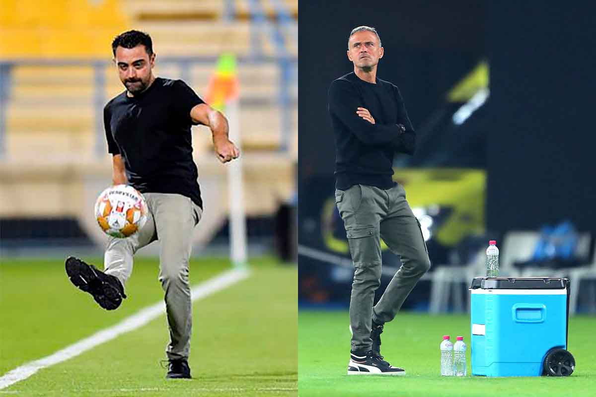 La turra perpetua: Xavi Hernández y Luis Enrique