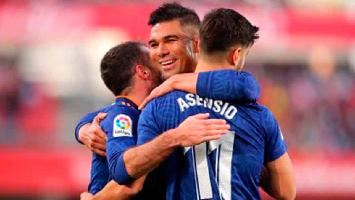 Las notas del Granada, 1 - Real Madrid, 4