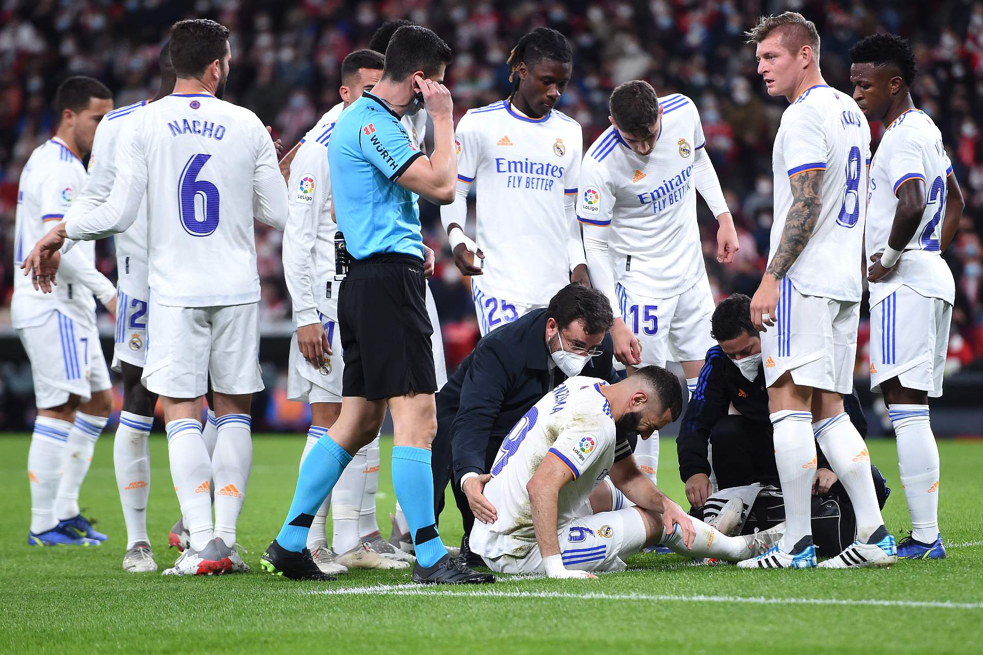 Soto Grado en el Athletic 1-2 Real Madrid