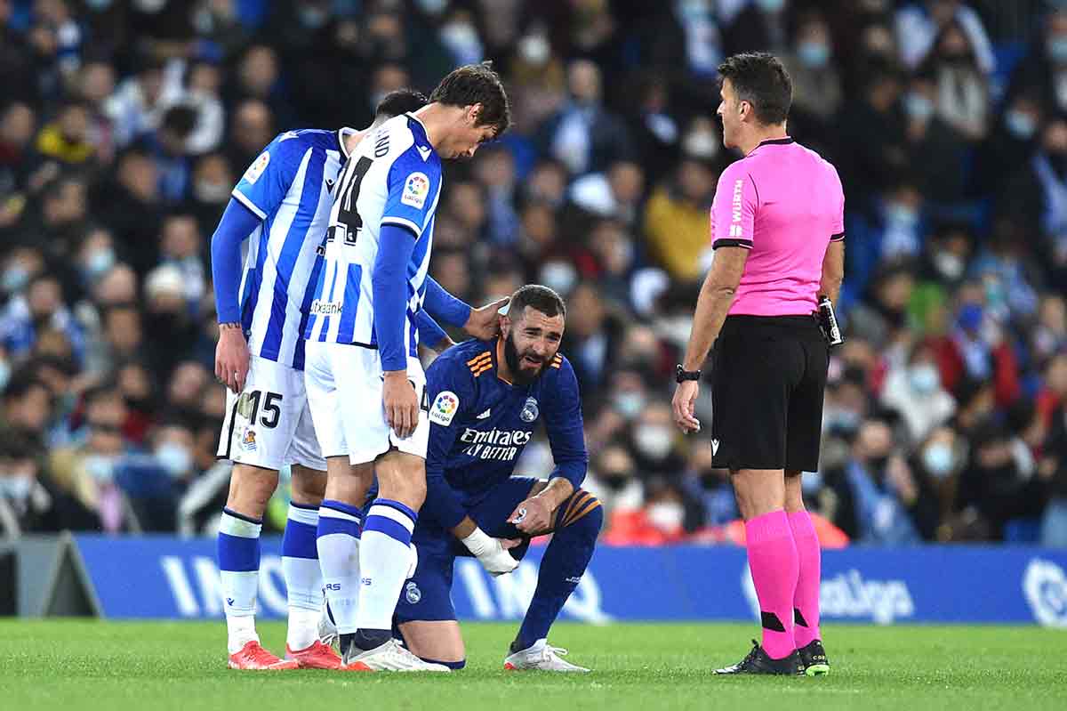 Gil Manzano en el Real Sociedad, 0 - Real Madrid, 2