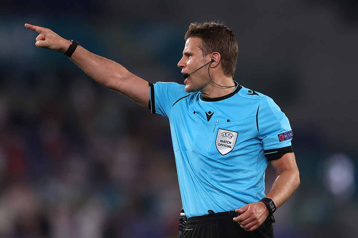Felix Brych en el Real Madrid, 2 - Inter, 0