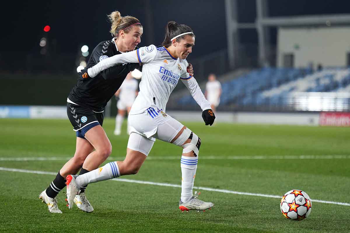 Real Madrid femenino, 3, - WFC Kharkiv, 0