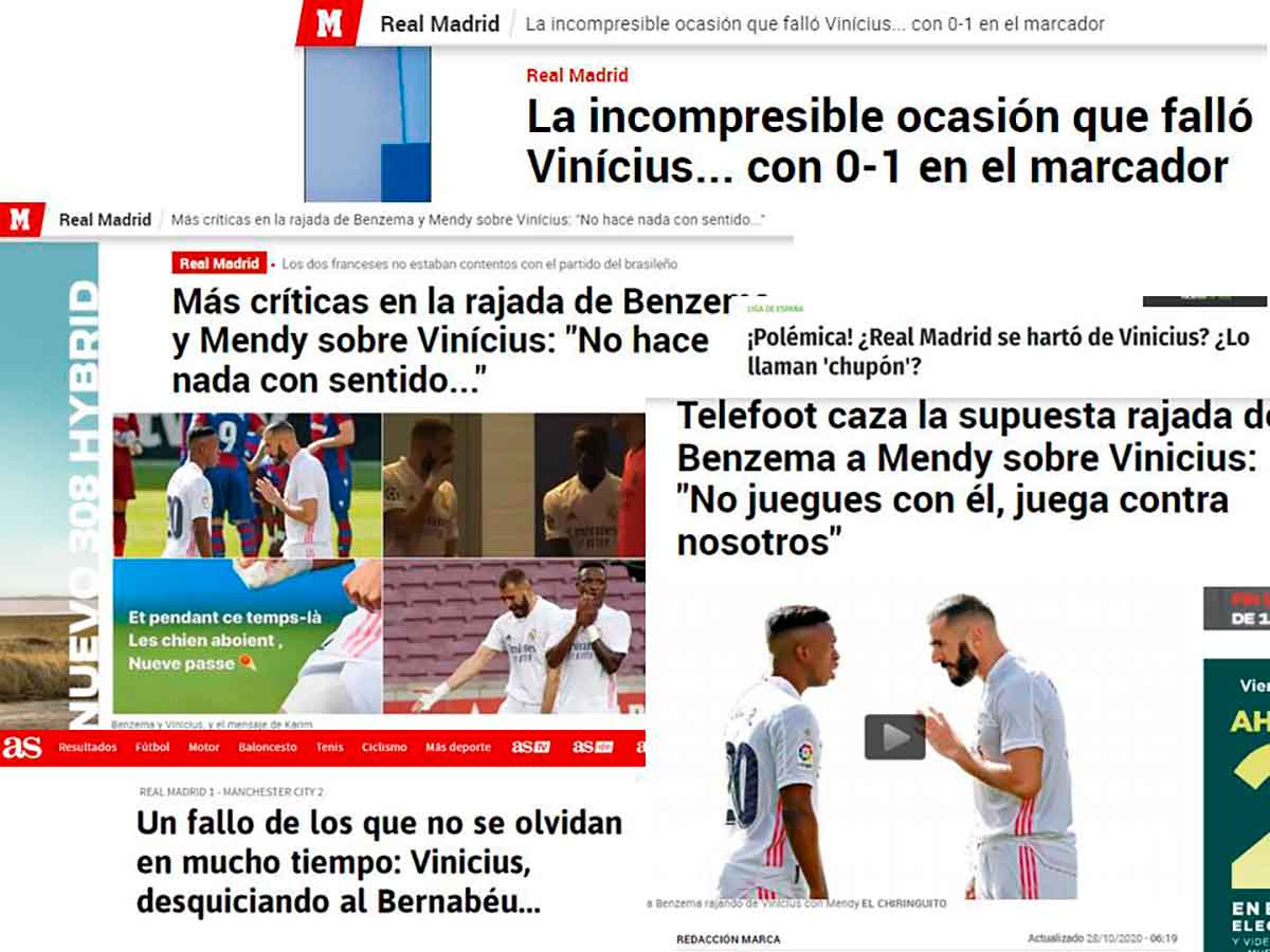 Vinícius prensa