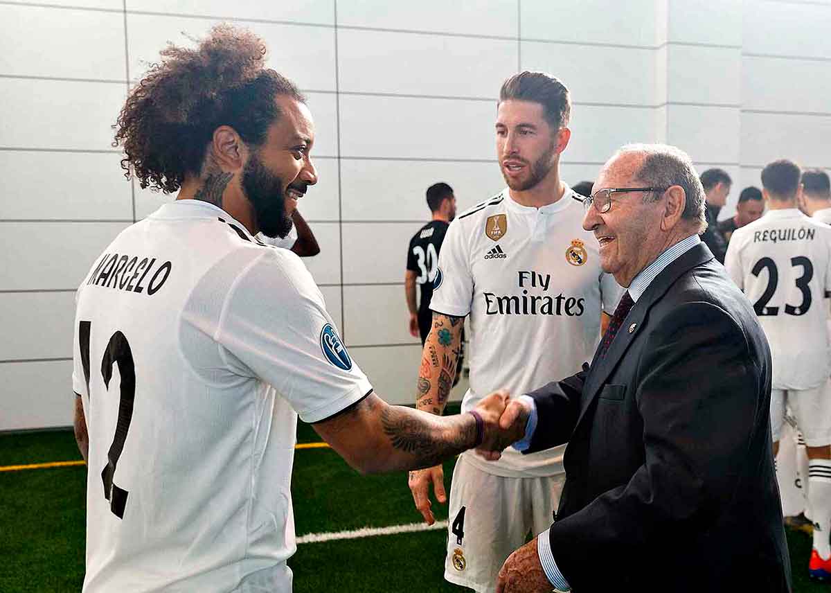 Marcelo iguala a don Paco Gento