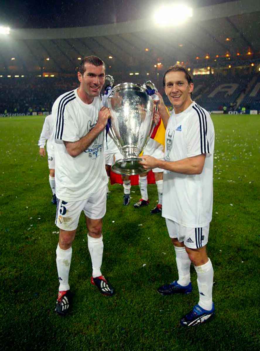Míchel Salgado Champions Zidane