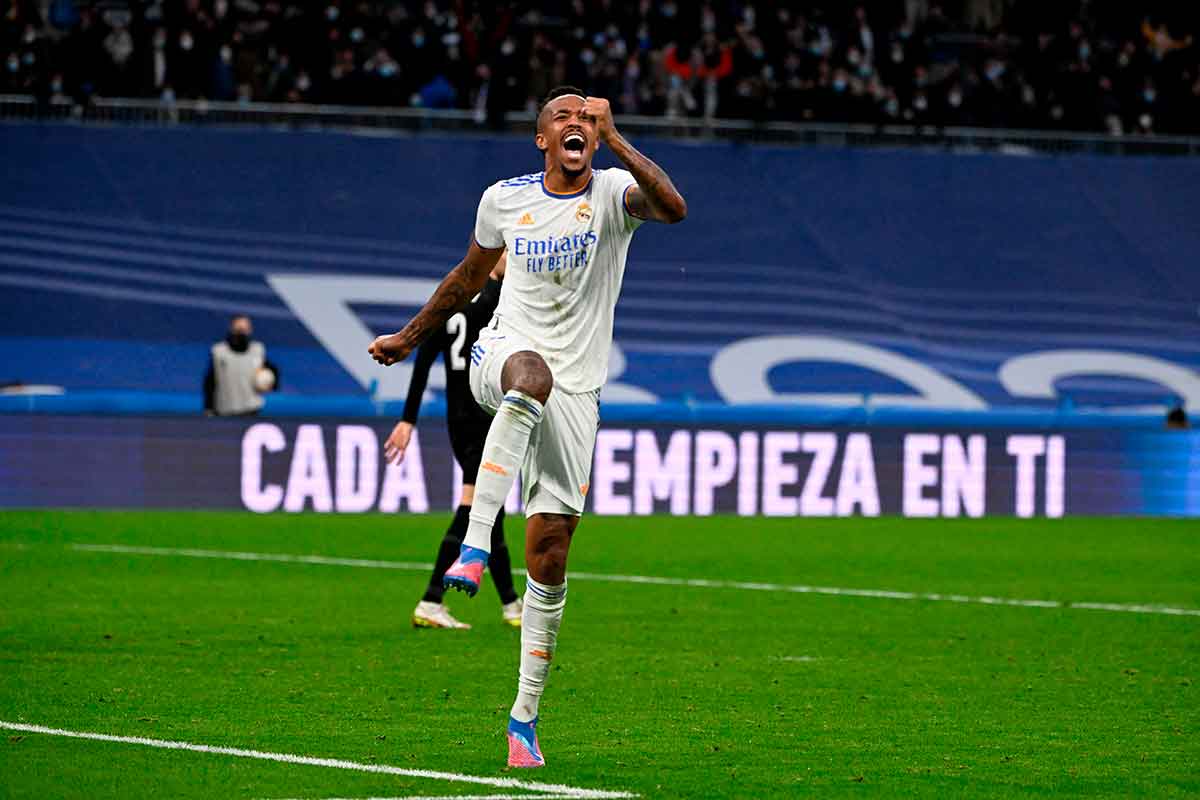 Militao, man of the match