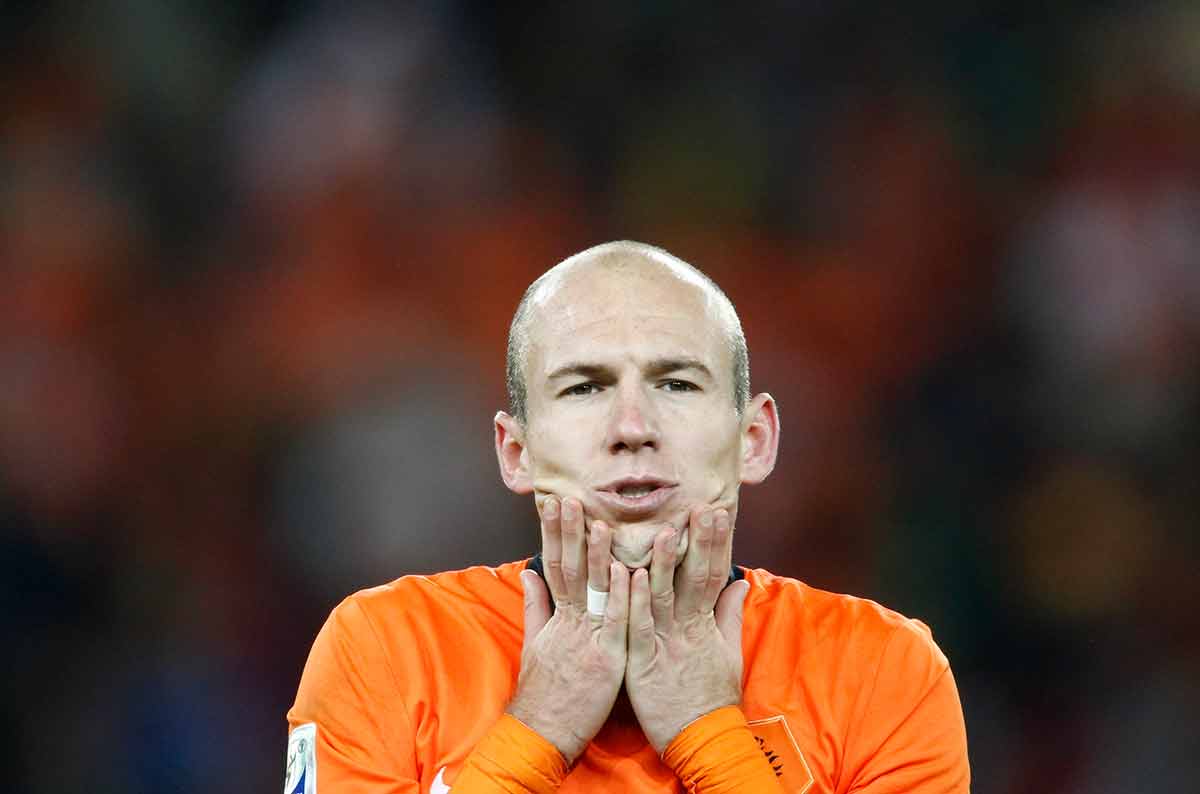 Robben España Sudáfrica