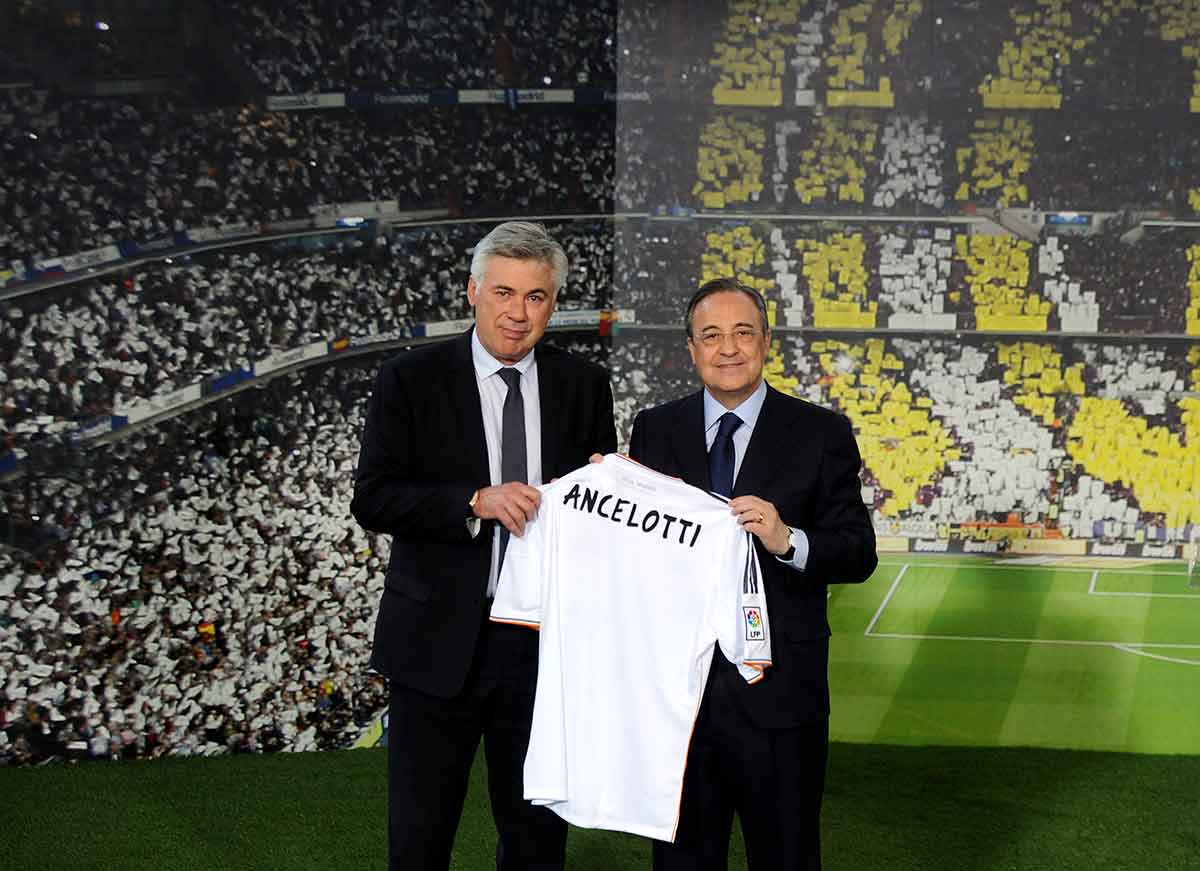 Ancelotti y Florentino