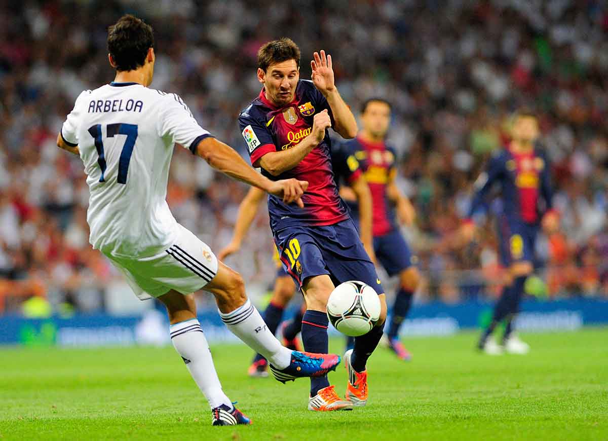 Arbeloa y Messi