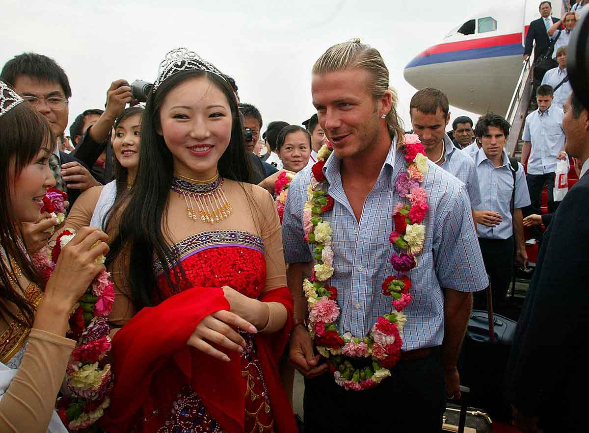 Beckham gira asiática